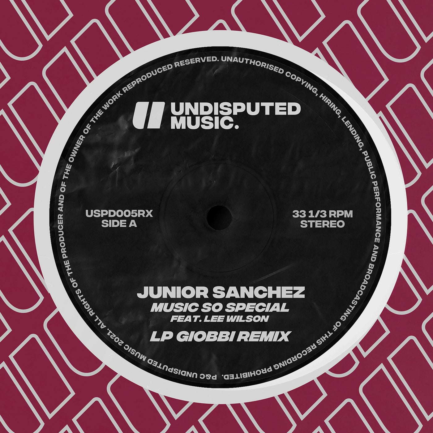 Junior Sanchez, Lee Wilson – Music So Special (feat. Lee Wilson) [190296673214]